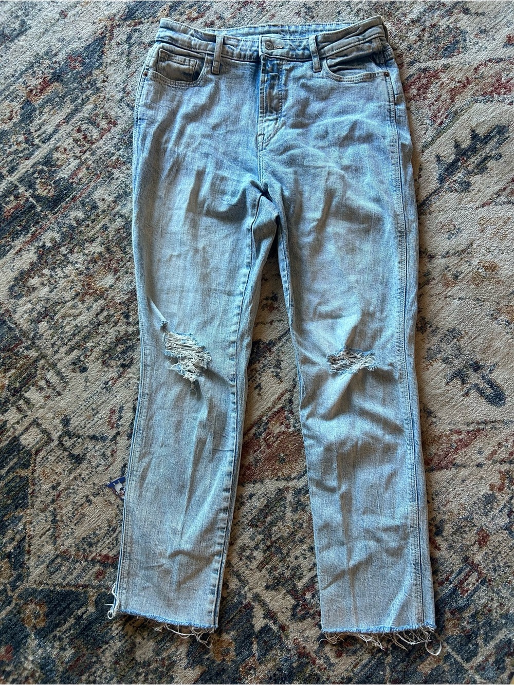 Old Navy Light Blue Straight Leg Women’s Jeans